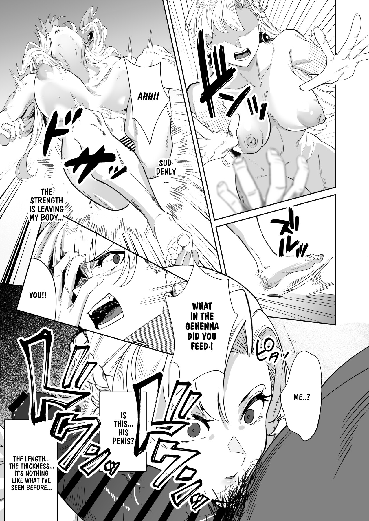 Hentai Manga Comic-When The Gold is Tainted with Cloudy White-Read-18